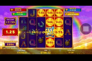 Leprechaun's Luck Cash Collect Bonus Win