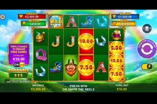 Leprechaun's Luck Cash Collect Mobile Slot Game