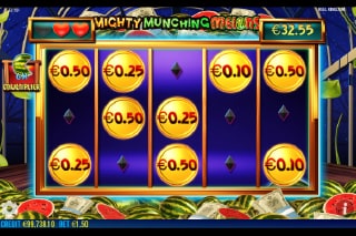 Mighty Munching Melons Bonus Game