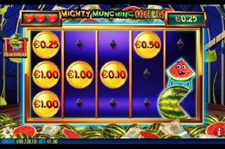 Mighty Munching Melons Free Spins Bonus Game