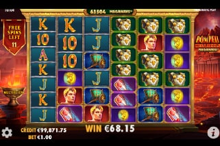 Pompeii Megareels Megaways Extended Reels