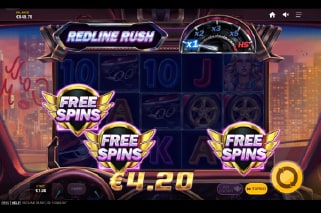 Redline Rush Bonus Scatters