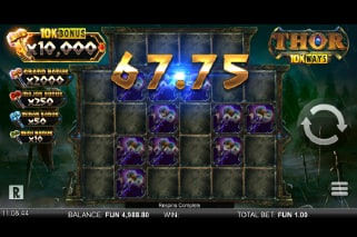 Thor 10K Ways Bonus Respins