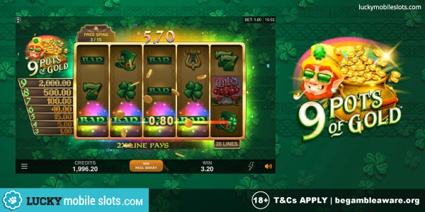 Promotional Slot - 9 Pots Of Gold Slot Game