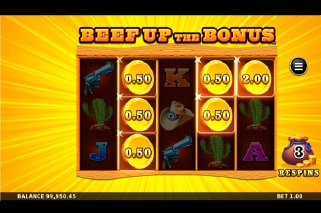 Beef Up The Bonus Respins Game