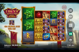 Freya Valhalla Queen Mobile Slot Game