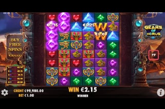 Gears Of Horus Slot Win