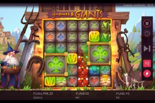 Gnomes & Giants Mobile Slot Game