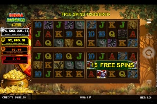 Mega Moolah 4Tunes Reels Scatters