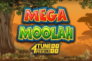 Mega Moolah 4Tunes Reels Slot Logo