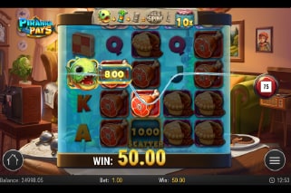 Piranha Pays Wild Win