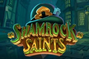 Shamrock Saints Slot Logo
