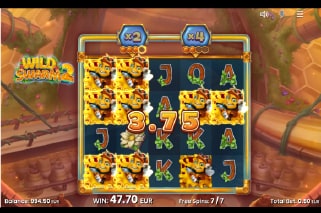 Wild Swarm 2 Free Spins Bonus