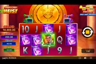 Area Cash Heist Mobile Slot Game