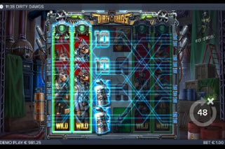 Dirty Dawgs Of Nitropolis Bonus Game