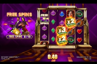 Getaway Gangsters Free Spins Bonus