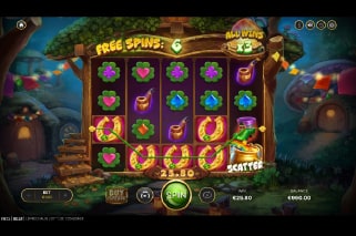 NetEnt Leprechaun Joy Slot Win