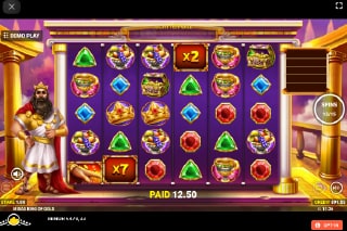 Midas King Of Gold Mobile Slot Game with Multipliers