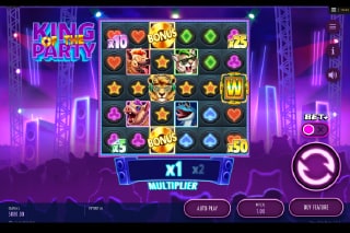 King Of The Party Mobile Slot Game