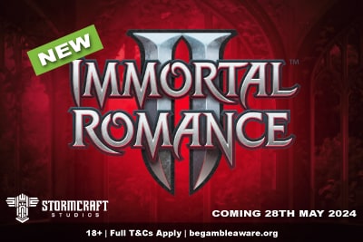 New Immortal Romance 2 Slot Game - Coming 28th May 2024