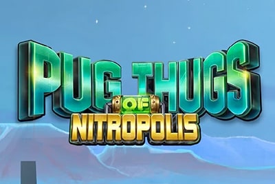 Elk Studios Pug Thugs Of Nitropolis Slot Logo