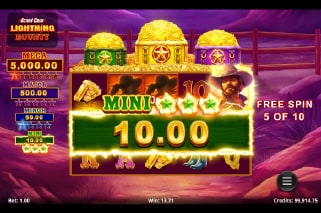 Action Cash Lightning Bounty Bonus Win