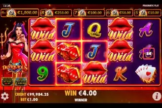 Devilicious Mobile Slot Game With Wilds