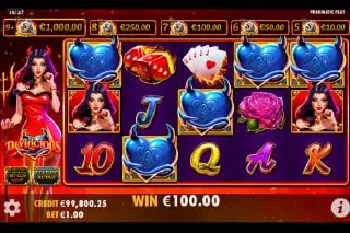Devilicious Slot Win