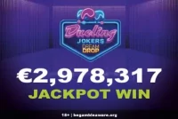 €2,978,317 Dueling Jokers Dream Drop Jackpot Win