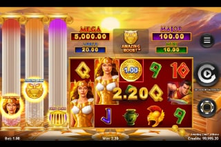 Amazing Link Athena Mobile Slot Game