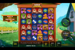 Barkin Cluster Mobile Slot Game