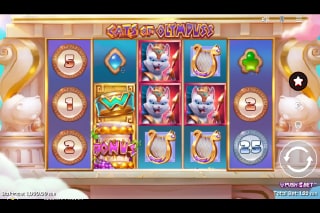 Cats Of Olympuss Mobile Slot Game