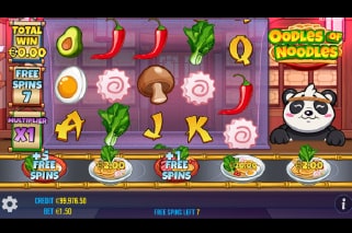 Oodles Of Noodles Bonus Game