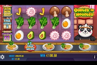 Oodles Of Noodles Free Spins Bonus Win