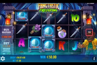 Fangtastic Freespins Slot Win