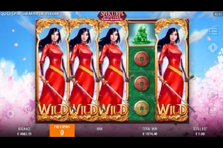Sakura Fortune Epic Bloom Free Spins Win