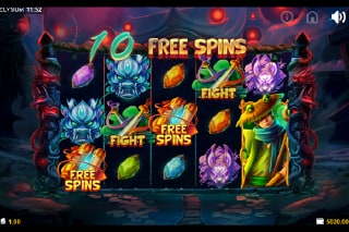 Spirit Hunters Free Spins Bonus Game