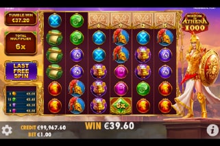 Wisdom of Athena 1000 Free Spins Bonus