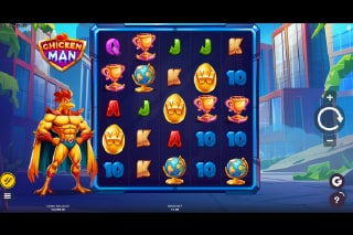 Chicken Man Mobile Slot Game