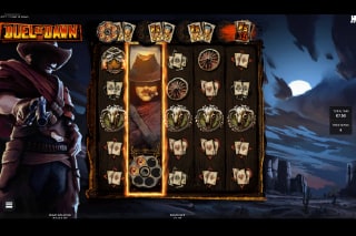 Duel at Dawn Slot Wilds Feature