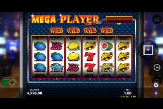 Mega Player Retro Edition Mobile Slot Game