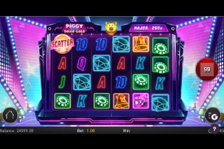 Piggy Bltiz Disco Gold Mobile Slot Game