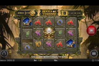 Rich Wilde and the Pearls of Vishnu Mobile Slot