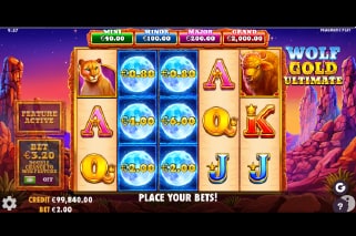 Wolf Gold Ultimate Bonus Trigger