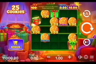 25 Cookies Hit The Bonus Mobile Slot