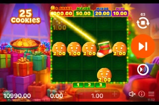 25 Cookies Hit The Bonus Mobile Slot Game