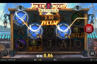Jolly Roger Wild Kraken Slot Win