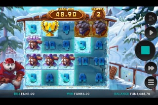Winter Champions Slot Win