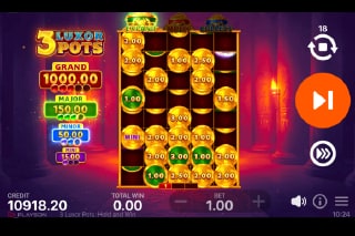 3 Luxor Pots Bonus Feature