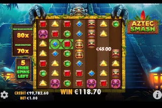 Aztec Smash Free Spins Bonus